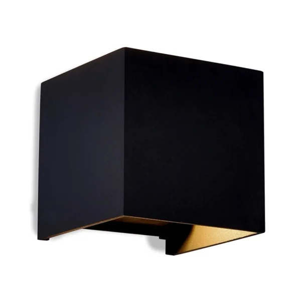 wandlamp_davos_kubus_zwar_0.webp New Straluma Wandlamp Davos kubus zwart IP54 2700k