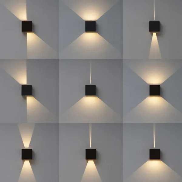 wandlamp_davos_kubus_zwar_2.webp New Straluma Wandlamp Davos kubus zwart IP54 2700k