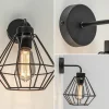 wandlamp_draadkorf_zwart_2.webp Flash Sale Straluma Wandlamp draadkorf zwart