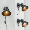 wandlamp_eliano_zwart_ind_3.webp Hot Straluma Wandlamp Eliano zwart industrieel
