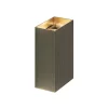 Store Straluma Wandlamp Eros rechthoek brons