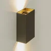 Store Straluma Wandlamp Eros rechthoek brons