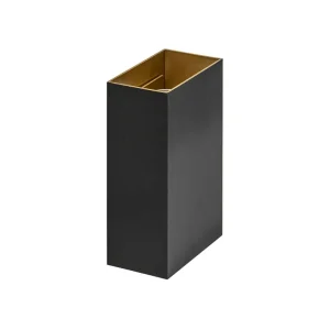 wandlamp_eros_rechthoek_z_0-1.webp Best Straluma Wandlamp Eros rechthoek zwart/matgoud 2xgu10