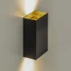 wandlamp_eros_rechthoek_z_4-1.webp Best Straluma Wandlamp Eros rechthoek zwart/matgoud 2xgu10