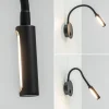 wandlamp_flex_zwart_met_s_3.webp Outlet Straluma Wandlamp Flex zwart met schakelaar