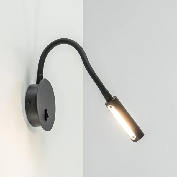 wandlamp_flex_zwart_met_s_4.webp Outlet Straluma Wandlamp Flex zwart met schakelaar