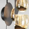 Clearance Straluma Wandlamp Golden Egg zwart/goud
