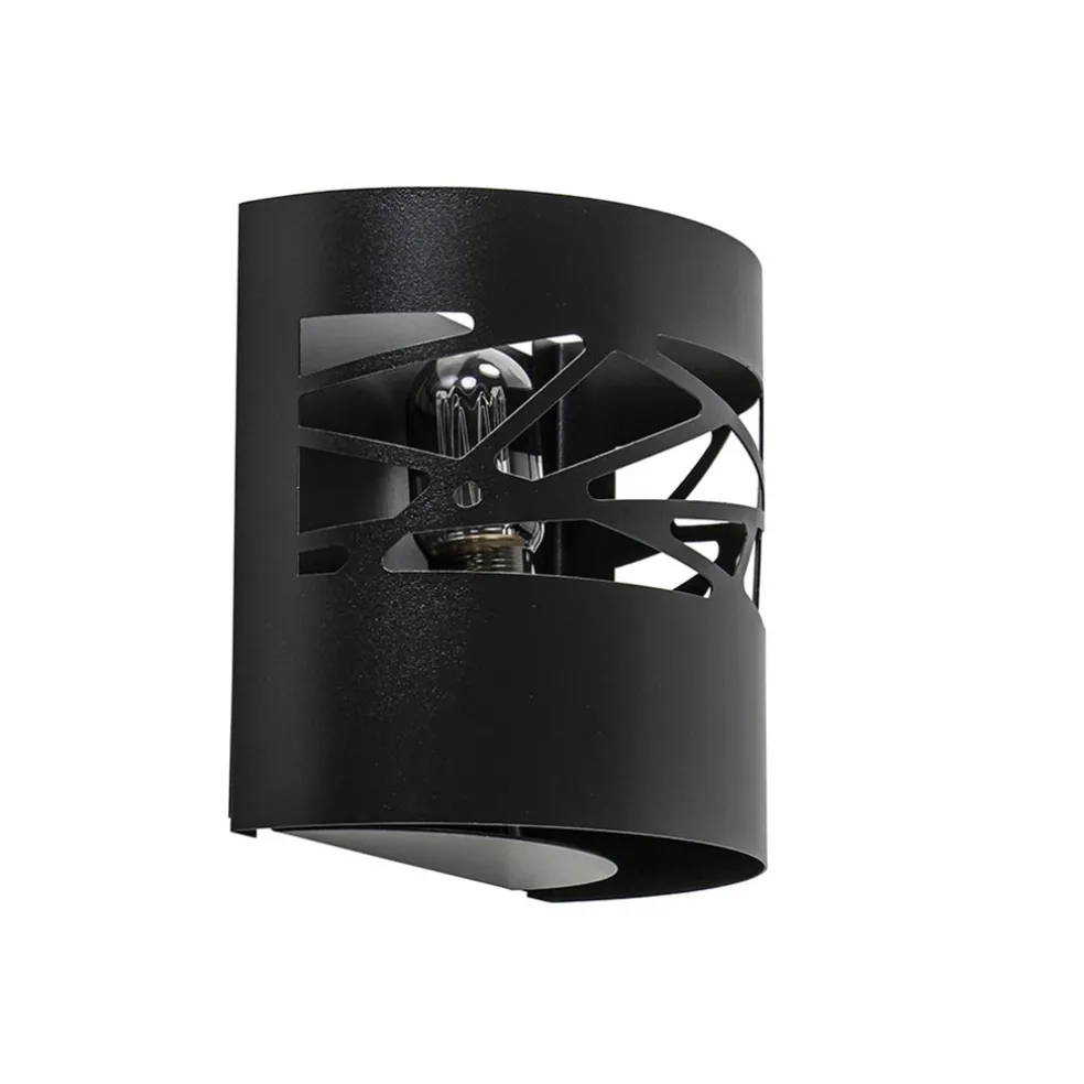 wandlamp_halve_cilinder_m_0.webp Flash Sale Straluma Wandlamp halve cilinder mat zwart
