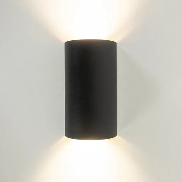 wandlamp_hera_afgerond_zw_2.webp Hot Straluma Wandlamp Hera afgerond zwart/matgoud 2xgu10