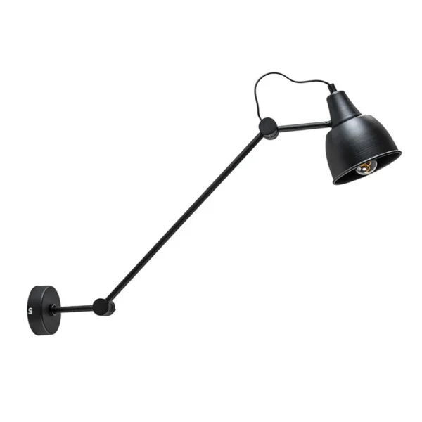 Sale Straluma Wandlamp industrieel verstelbare arm zwart