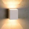 New Straluma Wandlamp kubus wit G9