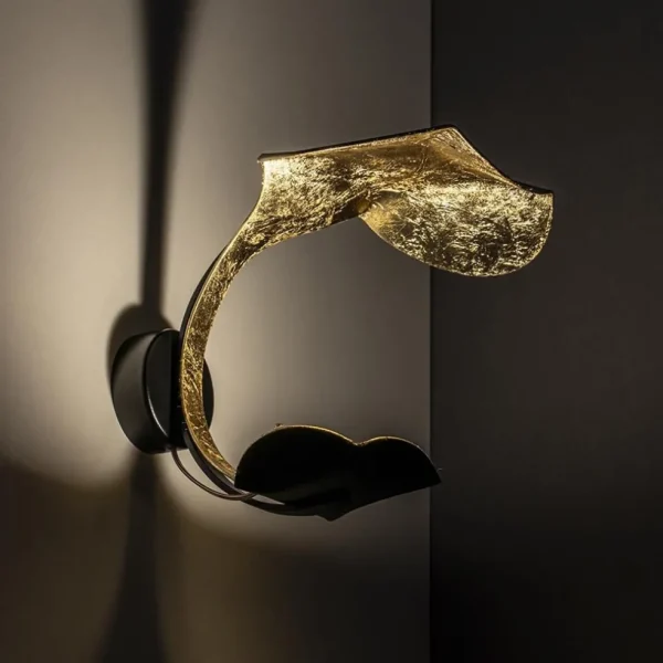 Fashion Straluma Wandlamp Le Gigine zwart/goldleaf 2700k