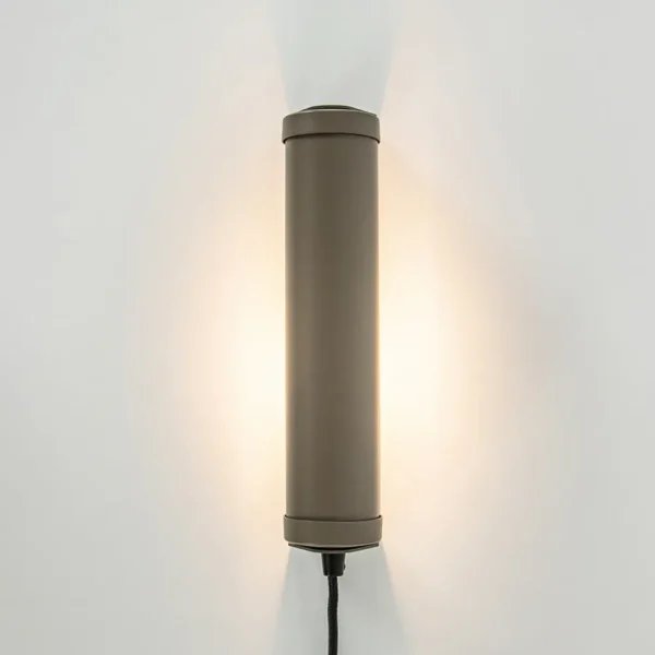 Best Straluma Wandlamp mat bruin met draaibare kap