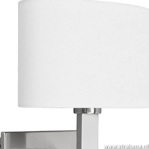 wandlamp_new_oval_met_lee_2.webp Best Sale Straluma Wandlamp New Oval met leeslamp led