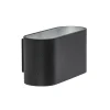 wandlamp_ovaal_zwartzilve_0.webp Online Straluma Wandlamp ovaal zwart/zilver g9