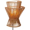 wandlamp_papier_naturel_m_1.webp Online Straluma Wandlamp papier naturel met mat goud