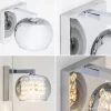 wandlamp_pearl_glaschroom_1.webp Clearance Straluma Wandlamp Pearl glas/chroom