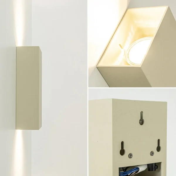 wandlamp_sandy_updown_gu_3.webp Store Straluma Wandlamp sandy up+down GU10