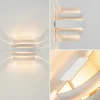 Store Straluma Wandlamp Scudo klein wit/goud