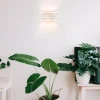 Store Straluma Wandlamp Scudo klein wit/goud