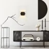 Sale Straluma Wandlamp Scudo zwart/goud 20cm