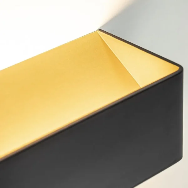 wandlamp_stretto_zwartgou_2.webp Flash Sale Straluma Wandlamp Stretto zwart/goud 20cm