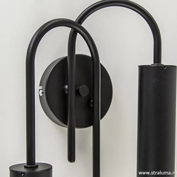 wandlamp_toog_dubbel_zwar_2-1.webp Clearance Straluma Wandlamp toog dubbel zwart
