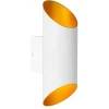 wandlamp_updown_cilinder__1.webp Clearance Straluma Wandlamp up+down cilinder wit/goud