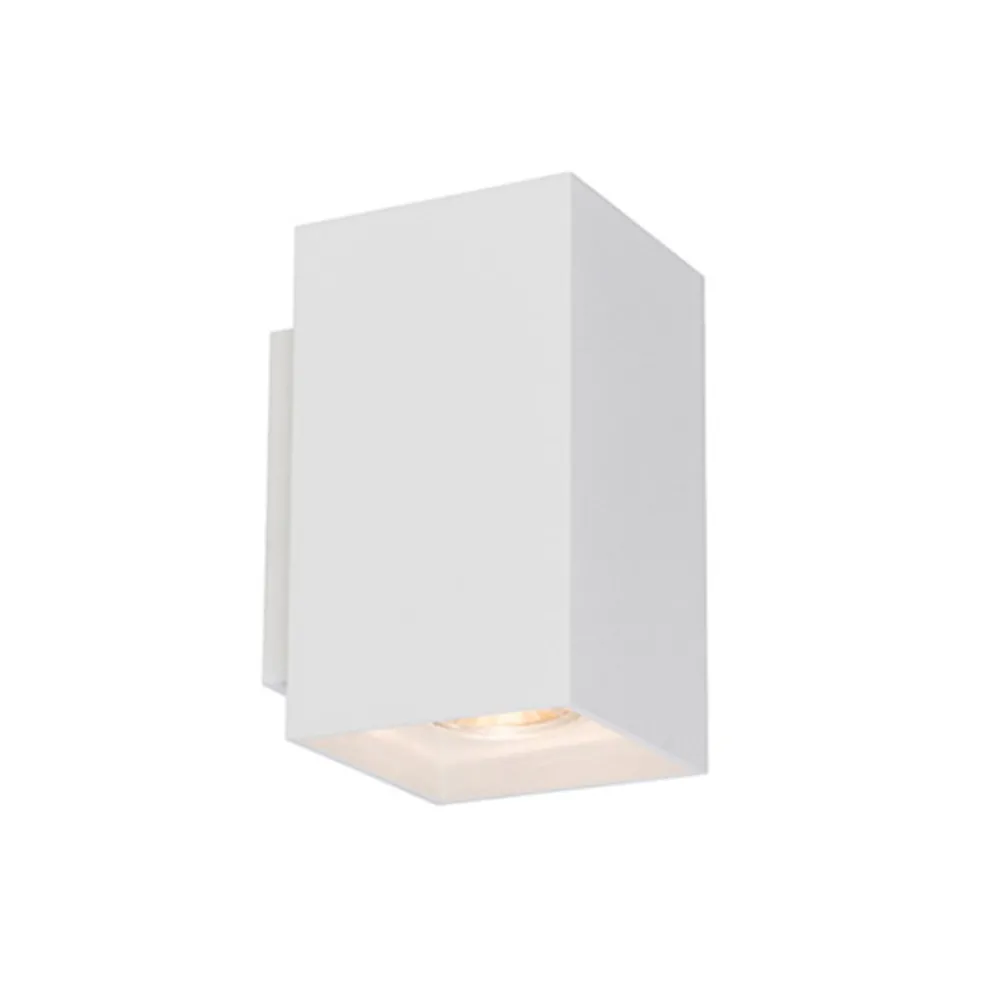 wandlamp_wit_rechthoek_up_0.webp Shop Straluma Wandlamp wit rechthoek up+down gu10