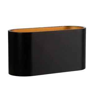 wandlamp_xera_ovaal_zwart_0.webp Hot Straluma Wandlamp Xera ovaal zwart/goud