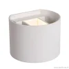 wandlamp_xio_wit_afgerond_1.webp New Straluma Wandlamp Xio wit afgerond incl. led g9
