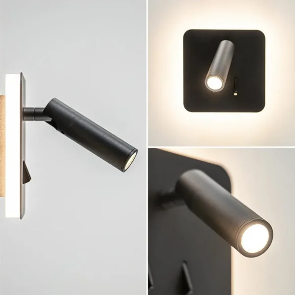 wandlamp_zwart_leesspot___2.webp New Straluma Wandlamp zwart leesspot + indirect lich