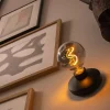 Best Straluma Wandlamp zwart met smoke dimbaar/oplaadbaar