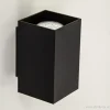 wandlamp_zwart_rechthoek__2.webp New Straluma Wandlamp zwart rechthoek up+down gu10