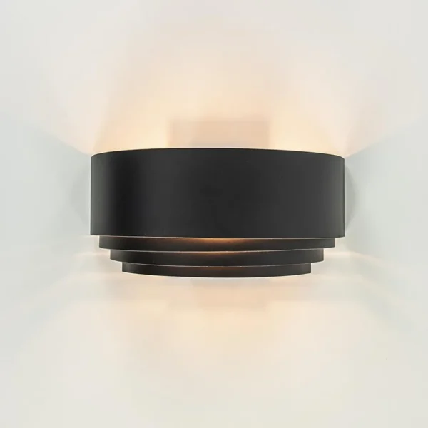 wandlamp_zwartgoud_updown_2.webp Shop Straluma Wandlamp zwart/goud up+down langwerpig