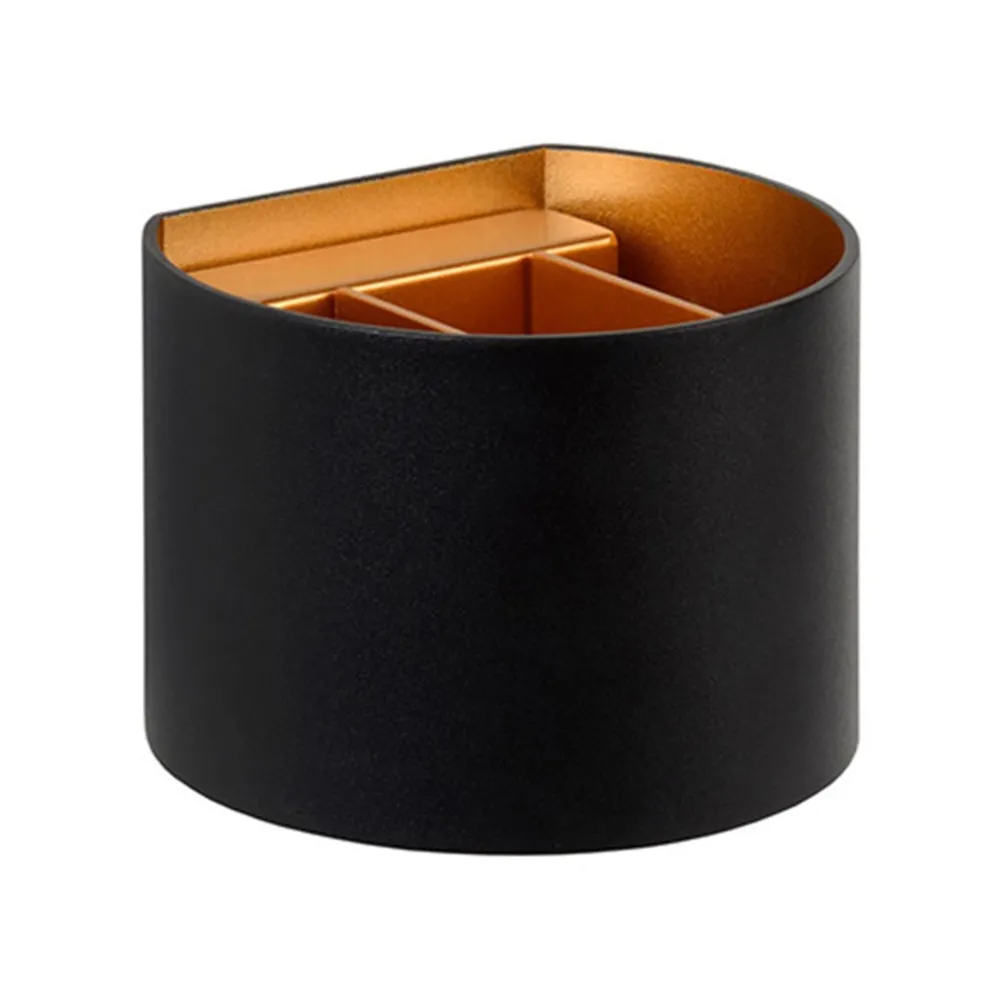 wandlamp_zwartgoud_xio_up_0.webp Flash Sale Straluma Wandlamp zwart/goud Xio up+down rond
