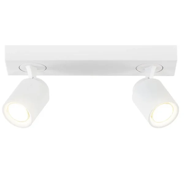 witte_lichts_opbouwspot_g_1.webp Shop Straluma Witte 2-lichts opbouwspot GU10 verstelbaar