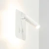 Clearance Straluma Witte wandlamp vierkant inclusief LED en spot