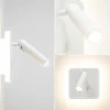 Clearance Straluma Witte wandlamp vierkant inclusief LED en spot