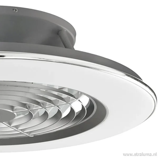 zilveren_ventilator_met_l_1.webp Cheap Straluma Zilveren ventilator met LED en bluetooth
