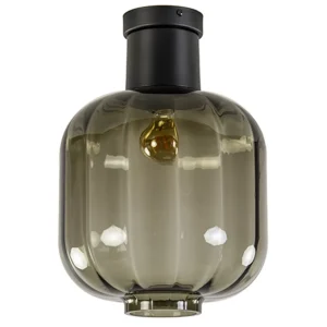 zwart_glazen_plafondlamp__0.webp Sale Straluma Zwart glazen plafondlamp luxury