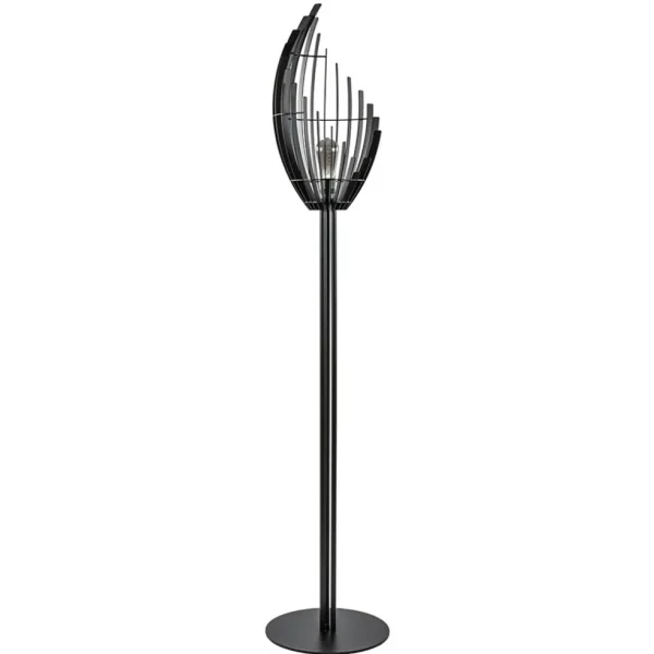 zwart_metalen_design_vloe_0.webp Discount Straluma Zwart metalen design vloerlamp Omegna dimbaar