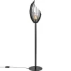 zwart_metalen_design_vloe_1.webp Discount Straluma Zwart metalen design vloerlamp Omegna dimbaar