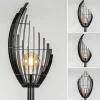 zwart_metalen_design_vloe_3.webp Discount Straluma Zwart metalen design vloerlamp Omegna dimbaar