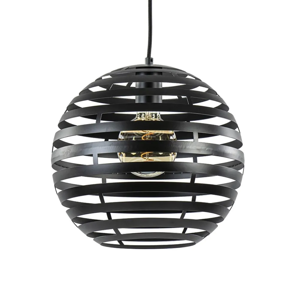 zwart_metalen_hanglamp_bo_0.webp Cheap Straluma Zwart metalen hanglamp bol 30 cm