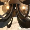 zwart_metalen_hanglamp_me_2.webp Flash Sale Straluma Zwart metalen hanglamp met smoke glas