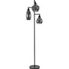zwart_metalen_vloerlamp_m_0.webp Discount Straluma Zwart metalen vloerlamp met titanium glazen kappen