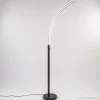 zwarte_boog_vloerlamp_led_1.webp Flash Sale Straluma Zwarte boog vloerlamp LED dimbaar