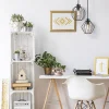 Store Straluma Zwarte draad hanglamp bol klein