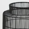 zwarte_draad_tafellamp_me_2.webp Discount Straluma Zwarte draad tafellamp met brons